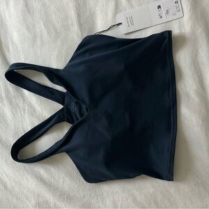 Alo Yoga Navy Sports Bra